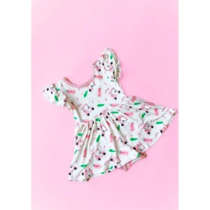 Shop All | A Par-fect Day Dream Cap Sleeve Bodysuit Dress - CaringForTots - Professional Baby and Children's Products | Caring for Growth, Caring for Every Moment