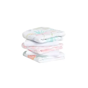Shop All | aden + anais Essentials Muslin Squares - Tropicalia - 5 Pack - CaringForTots - Professional Baby and Children's Products | Caring for Growth, Caring for Every Moment