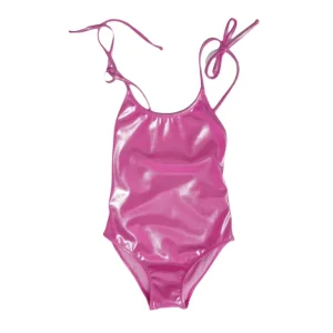 Shop All | Afrodite Glossy Pink One Piece - CaringForTots - Professional Baby and Children's Products | Caring for Growth, Caring for Every Moment