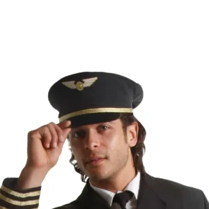 Shop All | Airline Pilot Hat - Adults - CaringForTots - Professional Baby and Children's Products | Caring for Growth, Caring for Every Moment