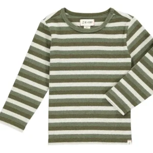 Shop All | Alcoa Long Sleeve - Loden Green Stripe - CaringForTots - Professional Baby and Children's Products | Caring for Growth, Caring for Every Moment