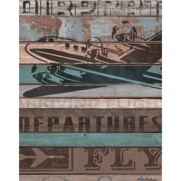 Shop All | American Byways - Airplane Canvas Stretched Art - CaringForTots - Professional Baby and Children's Products | Caring for Growth, Caring for Every Moment
