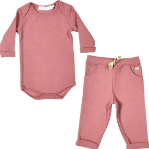Shop All | Angel | Girls Pink Ribbed Cotton Leggings Set (2) - CaringForTots - Professional Baby and Children's Products | Caring for Growth, Caring for Every Moment