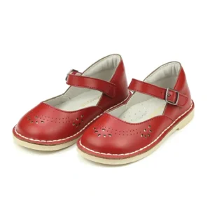 Shop All | Antonia Perforated Classic Leather Mary Jane - CaringForTots - Professional Baby and Children's Products | Caring for Growth, Caring for Every Moment