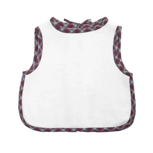 Shop All | Apron Bib | Tartan - CaringForTots - Professional Baby and Children's Products | Caring for Growth, Caring for Every Moment