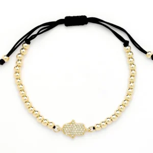 Shop All | Aria Hand Of Fatima Bracelet - CaringForTots - Professional Baby and Children's Products | Caring for Growth, Caring for Every Moment