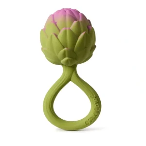 Shop All | Artichoke Rattle Toy - CaringForTots - Professional Baby and Children's Products | Caring for Growth, Caring for Every Moment