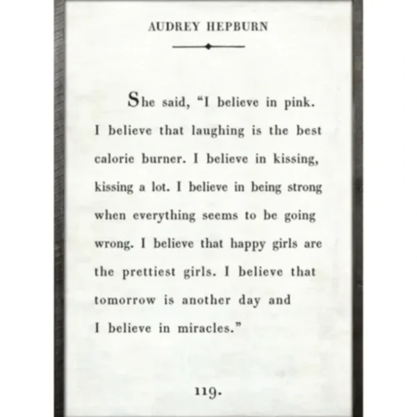 Shop All | Audrey Hepburn Art Piece - CaringForTots - Professional Baby and Children's Products | Caring for Growth, Caring for Every Moment