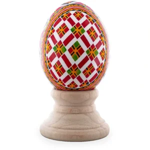Shop All | Authentic Blown Real Eggshell Ukrainian Easter Egg Pysanka 049 - CaringForTots - Professional Baby and Children's Products | Caring for Growth, Caring for Every Moment