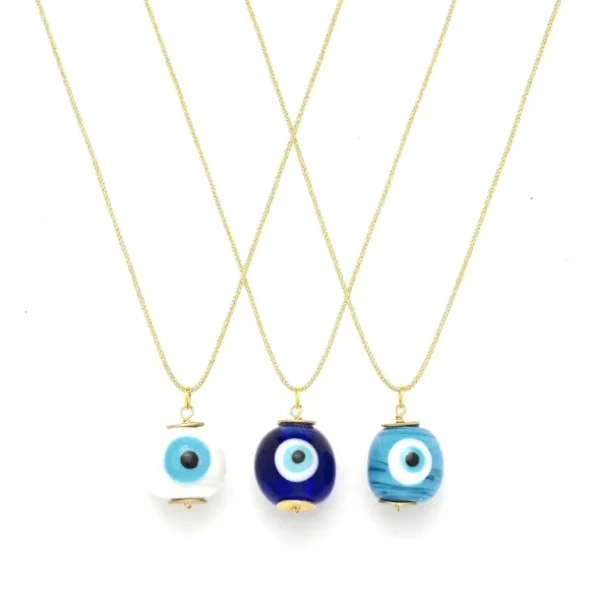 Shop All | Ava Evil Eye Pendant Necklace - CaringForTots - Professional Baby and Children's Products | Caring for Growth, Caring for Every Moment
