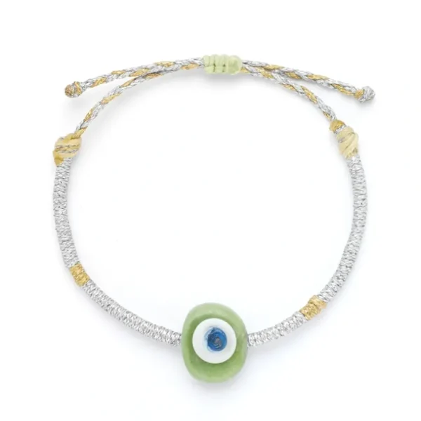 Shop All | Aya Ceramic Evil Eye Bracelet - CaringForTots - Professional Baby and Children's Products | Caring for Growth, Caring for Every Moment