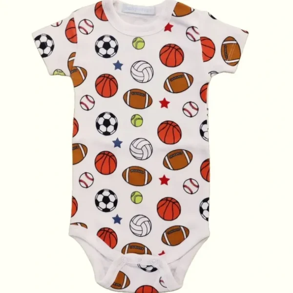 Shop All | Baby Bodysuit - Multi Sport - CaringForTots - Professional Baby and Children's Products | Caring for Growth, Caring for Every Moment