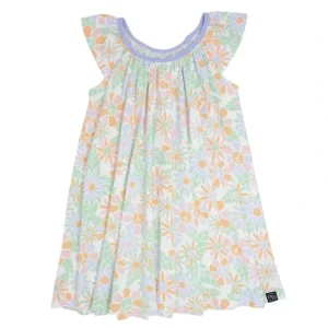 Shop All | Baby Doll Dress - Groovy Flowers - CaringForTots - Professional Baby and Children's Products | Caring for Growth, Caring for Every Moment