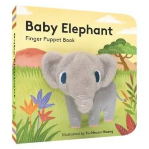 Shop All | Baby Elephant Finger Puppet Book - CaringForTots - Professional Baby and Children's Products | Caring for Growth, Caring for Every Moment