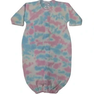 Shop All | Baby Tie Dye Converter Gown - Harlie - CaringForTots - Professional Baby and Children's Products | Caring for Growth, Caring for Every Moment