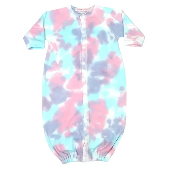Shop All | Baby Tie Dye Converter Gown - Sierra - CaringForTots - Professional Baby and Children's Products | Caring for Growth, Caring for Every Moment