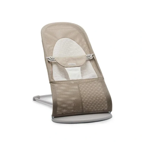 Shop All | BabyBjorn Balance Soft Mesh Baby Bouncer - Grey Frame - Grey Beige - CaringForTots - Professional Baby and Children's Products | Caring for Growth, Caring for Every Moment