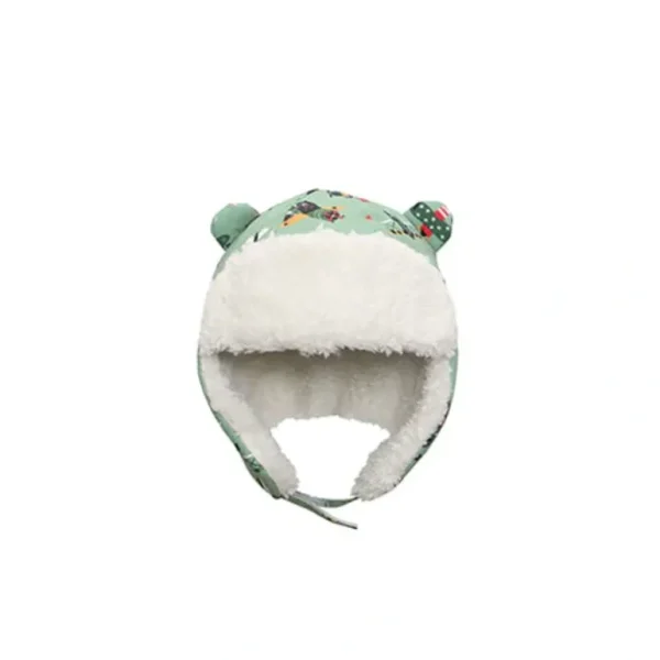 Shop All | Baby/kids Water Repellent Trapper Hat - Black Bear - CaringForTots - Professional Baby and Children's Products | Caring for Growth, Caring for Every Moment