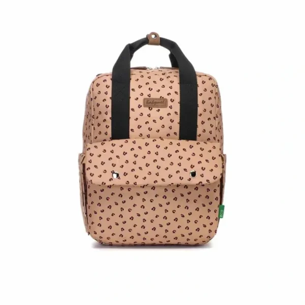 Shop All | Babymel Georgi ECO Changing Backpack - Caramel Leopard - CaringForTots - Professional Baby and Children's Products | Caring for Growth, Caring for Every Moment