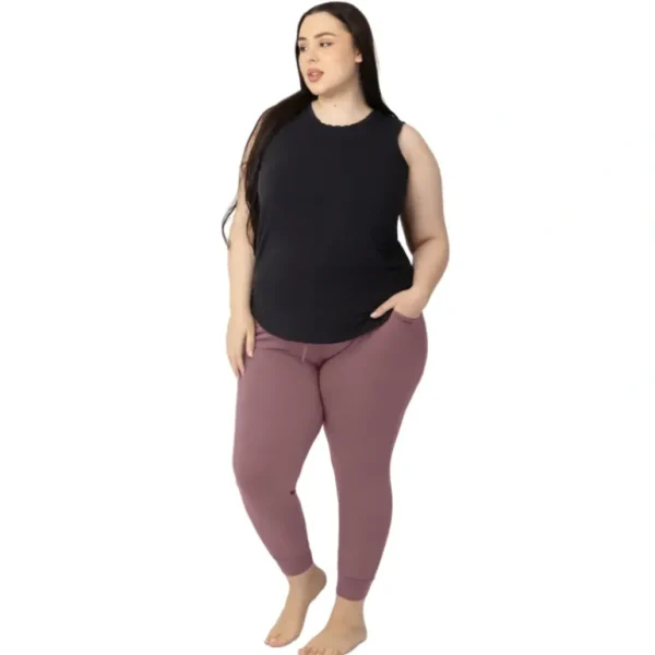 Shop All | Bamboo Maternity & Nursing Tank | Black - CaringForTots - Professional Baby and Children's Products | Caring for Growth, Caring for Every Moment