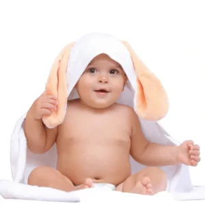 Shop All | Bamboo Viscose Amber Bunny Hooded Towel & 2 Washcloths - CaringForTots - Professional Baby and Children's Products | Caring for Growth, Caring for Every Moment