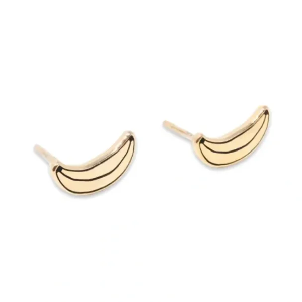 Shop All | Banana Enamel Earrings - CaringForTots - Professional Baby and Children's Products | Caring for Growth, Caring for Every Moment