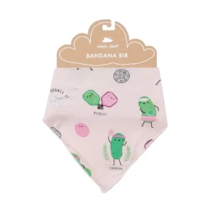 Shop All | Bandana Bib - Pickleball Pink - CaringForTots - Professional Baby and Children's Products | Caring for Growth, Caring for Every Moment