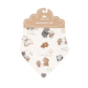 Shop All | Bandana Bib - Sleepytime Bears - CaringForTots - Professional Baby and Children's Products | Caring for Growth, Caring for Every Moment