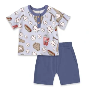 Shop All | Baseball Tee & Shorts - CaringForTots - Professional Baby and Children's Products | Caring for Growth, Caring for Every Moment