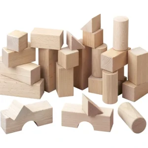 Shop All | Basic Building Blocks 26 Piece Starter Set - CaringForTots - Professional Baby and Children's Products | Caring for Growth, Caring for Every Moment