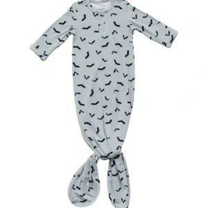Shop All | Bats Bamboo Knot Gown - CaringForTots - Professional Baby and Children's Products | Caring for Growth, Caring for Every Moment