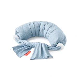 Shop All | bbhugme Nursing Pillow - Blue Melange - CaringForTots - Professional Baby and Children's Products | Caring for Growth, Caring for Every Moment