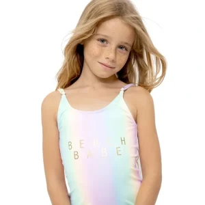 Shop All | Beach Babe Rainbow Swimsuit - CaringForTots - Professional Baby and Children's Products | Caring for Growth, Caring for Every Moment