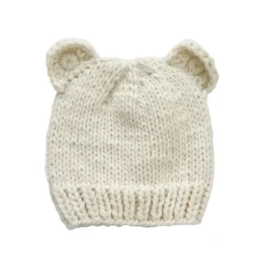 Shop All | Bear Hat, Cream - CaringForTots - Professional Baby and Children's Products | Caring for Growth, Caring for Every Moment