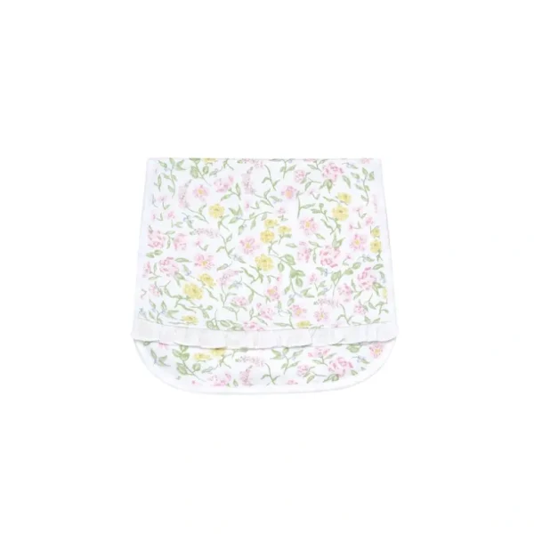 Shop All | Berry Wildflowers Baby Burp Cloth - CaringForTots - Professional Baby and Children's Products | Caring for Growth, Caring for Every Moment