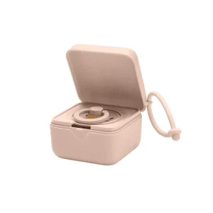 Shop All | BIBS Pacifier Box - Blush - CaringForTots - Professional Baby and Children's Products | Caring for Growth, Caring for Every Moment