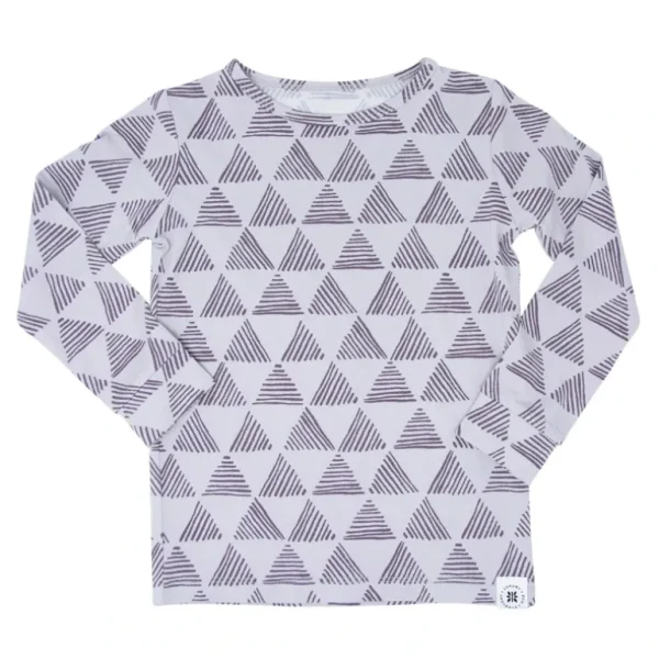 Shop All | Big Kid Pajama - Geo Triangle - CaringForTots - Professional Baby and Children's Products | Caring for Growth, Caring for Every Moment