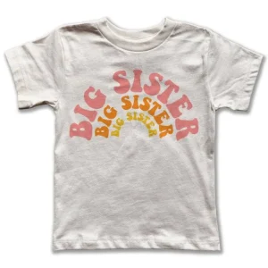 Shop All | Big Sister Tee - CaringForTots - Professional Baby and Children's Products | Caring for Growth, Caring for Every Moment
