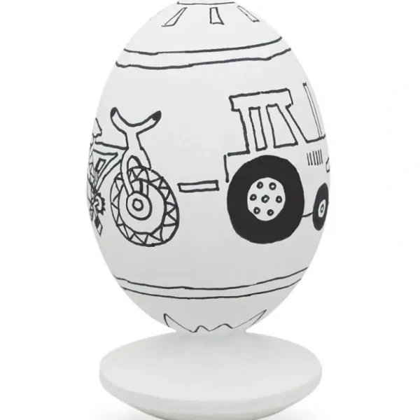 Shop All | Bike, Car And Tractor Wooden Figurine Blank Unfinished Egg Figurines - CaringForTots - Professional Baby and Children's Products | Caring for Growth, Caring for Every Moment