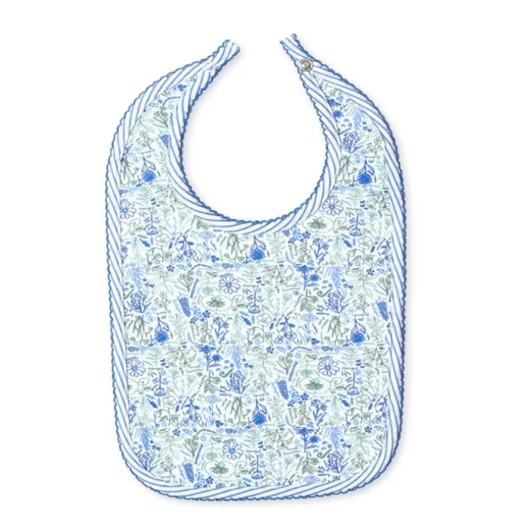 Shop All | Birth Flowers Baby Bib - Birth Flowers - Aster Multi - CaringForTots - Professional Baby and Children's Products | Caring for Growth, Caring for Every Moment