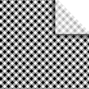 Shop All | Black Gingham 20" x 30" Gift Tissue Paper - CaringForTots - Professional Baby and Children's Products | Caring for Growth, Caring for Every Moment