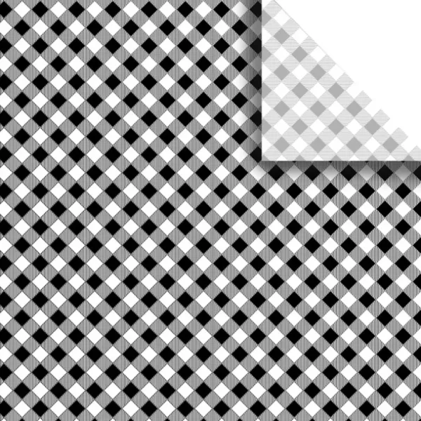 Shop All | Black Gingham 20" x 30" Gift Tissue Paper - CaringForTots - Professional Baby and Children's Products | Caring for Growth, Caring for Every Moment