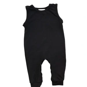 Shop All | Black Tank One-piece Jogger - CaringForTots - Professional Baby and Children's Products | Caring for Growth, Caring for Every Moment