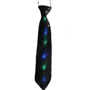 Shop All | Black Tie With Led Flashing Lights - CaringForTots - Professional Baby and Children's Products | Caring for Growth, Caring for Every Moment
