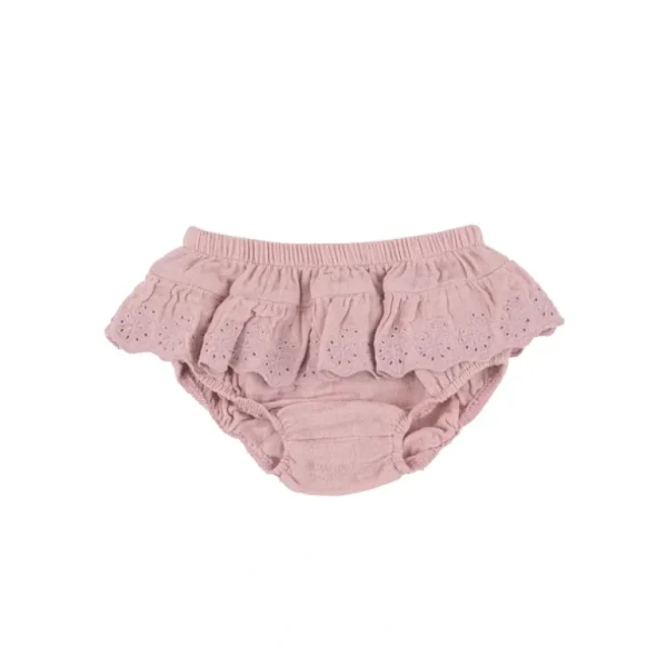 Shop All | Bloomer Skirt - Dusty Pink Solid Muslin - CaringForTots - Professional Baby and Children's Products | Caring for Growth, Caring for Every Moment