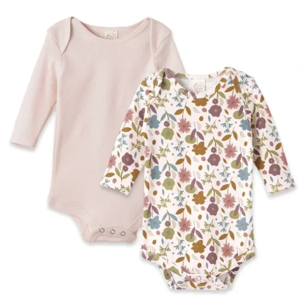 Shop All | Blossoms Set Of 2 Bodysuits - CaringForTots - Professional Baby and Children's Products | Caring for Growth, Caring for Every Moment