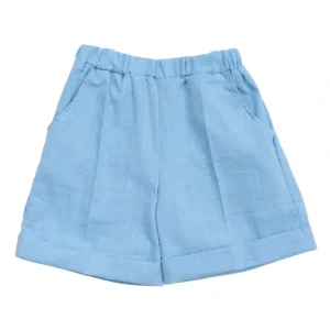 Shop All | Blue Cotton Beach Shorts Baby Toddler Kids - CaringForTots - Professional Baby and Children's Products | Caring for Growth, Caring for Every Moment