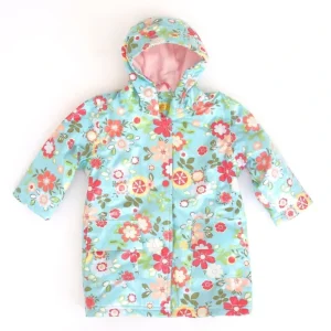 Shop All | Blue Floral Raincoat - CaringForTots - Professional Baby and Children's Products | Caring for Growth, Caring for Every Moment
