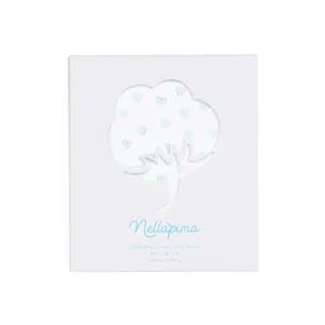 Shop All | Blue Heart Print Crib Sheets - CaringForTots - Professional Baby and Children's Products | Caring for Growth, Caring for Every Moment