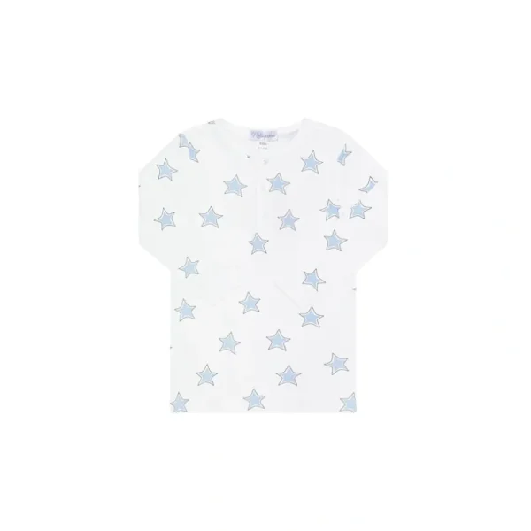 Shop All | Blue Stars Print Pajama - CaringForTots - Professional Baby and Children's Products | Caring for Growth, Caring for Every Moment